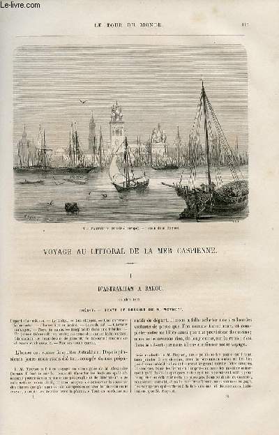 Le tour du monde - nouveau journal des voyages - livraison n008, 20 et 21 - Voyage au littoral de la mer Caspienne.