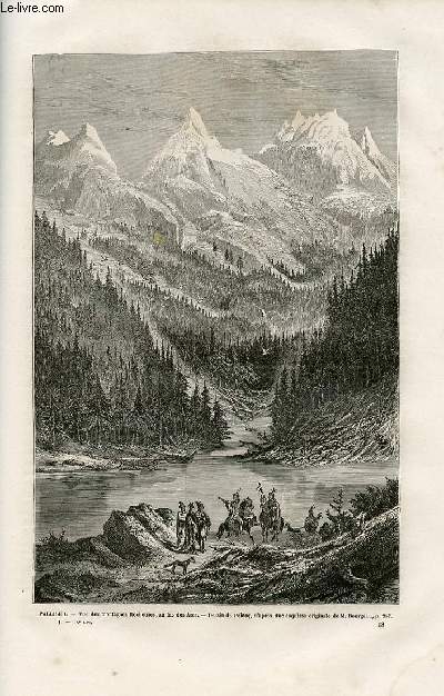 Le tour du monde - nouveau journal des voyages - livraison n018 et 19 - Le capitaine Palissier et l'exploration des Montagnes rocheuses (1857-1859).