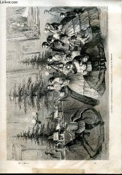 Le tour du monde - nouveau journal des voyages - livraison n°065 - Un hiver à St Pétersbourg par Blanchard (1856-1857).
