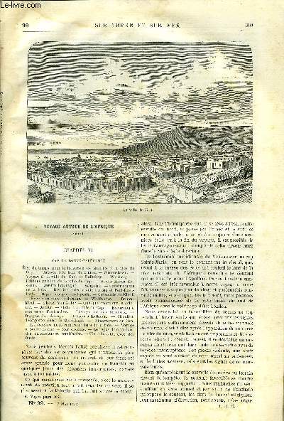 Sur terre et sur mer n 99 - Voyage autour de l'Afrique, XI, cap de bonne esprance, Le South Africa Museum au Cap, Les vieilles villes, XXIV, Milan, une ex vieille ville, piazza dei mercanti, galerie Victor Emmanuel, Corso Victor Emmanuel, Histoire