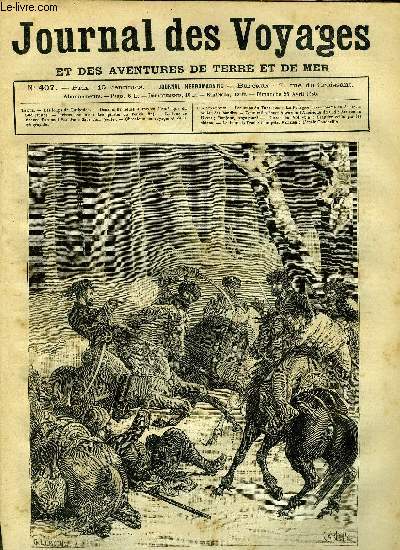 Journal des voyages et des aventures de terre et de mer n 407 - Les loups du Turkestan - le franais passa comme un clair au milieu des bandits, 2.000 lieues a travers l'Amrique du sud, chapitre XX, Les pirates du Tonkin, IV, Le tour de France