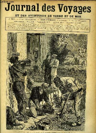 Journal des voyages et des aventures de terre et de mer n 561 - Les lpreux de l'ile de la Runion - Ils peuvent cultiver la terre, Le coureur des jungles, chapitre III, Les armes ngres, La Prouse, VII, Les parias de l'ocan, VI, De Paris aux bouches