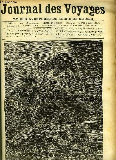 Journal des voyages et des aventures de terre et de mer n 648 - Les cavernes a requins - Un norme squale vint boucher l'entre de la caverne, Les ravageurs de la mer, chapitre III, Le swaziland, Au pays du lait caill, Vtements dcousus, Le brick