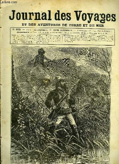 Journal des voyages et des aventures de terre et de mer n 683 - Les pionniers du Bush - La prairie est incendie, Les ravageurs de la mer, livre deuxime, Au Dahomey, III, La chaumire de Jeanne d'Arc, Les millions du marsouin, chapitre IV