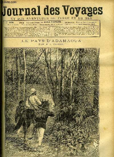 Journal des voyages et des aventures de terre et de mer n 856 - Nous faisons deux kilomtres dans un ddale de verdure, Fils de pcheur, IV, Les cosaques du don et de l'oural, Perdus sur l'ocan, chapitre IV, Les glacires naturelles, La station arienne