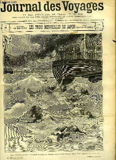 Journal des voyages et des aventures de terre et de mer n 89 - 2e srie - Au pays des Trois Soleils : les Trois Merveilles du Japon par Villetard de Lagurie, L'vad de la katorga, III, La Haute Saone, IV, L'hroique ramoneur, Excentricits amricaines