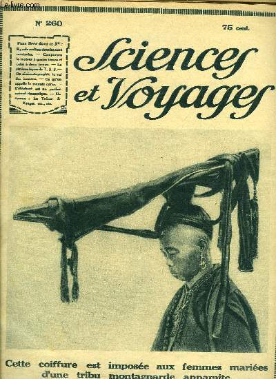 Sciences et voyages n 260 - Il y a du radium dans les eaux minrales par Jacques Boyer, Il est intressant de comparer le moteur a quatre temps et le moteur a deux temps, Ce qu'on appelle le maquis corse, L'lphant est un parfait animal domestique