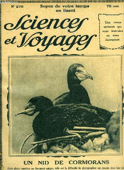 Sciences et voyages n 279 - Comment on fabrique un chapeau haute forme en soie, Les coles militaires ressemblent maintenant a des coles d'arts et mtiers, Un voyage chez les lapons, Comment s'teignit la race des tasmaniens, Les femmes de Tahiti sont