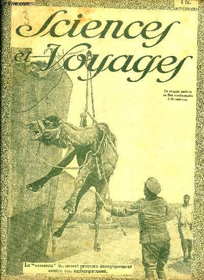 Sciences et voyages n 430 - Les chutes du Zambze, huitime merveille du monde, Un parachute qui prserve l'avion et l'aviateur, D'ou vient l'attrait exerc par la lumire sur les insectes, Los Angeles, porte du Pacifique, Les chameaux ne sont pas