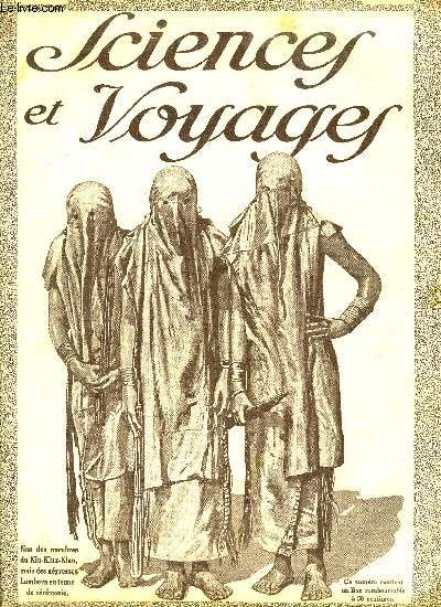 Sciences et voyages n 433 - Dans les mauvaises terres du Nebraska, Une expdition cyngtique et cinmatographique en Afrique Orientale, Capetown, mtropole conomique de l'Afrique du sud, La culture du riz et les industries qui en drivent sont