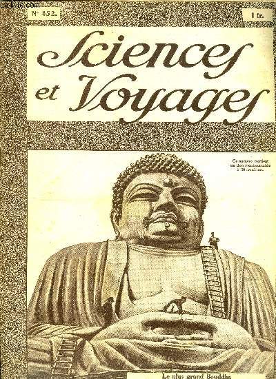 Sciences et voyages n 452 - Les merveilles de la baie georgienne, Chez les siamois, peuple agricole, le preier labour donne lieu a de grandes ftes, Edouard Branly, On vient d'achever a New York un pont basculant a deux tages, qui est le plus grand