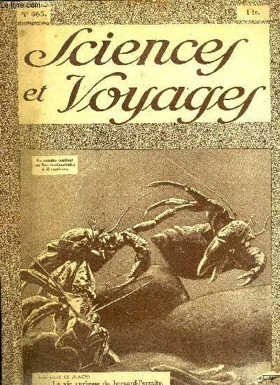 Sciences et voyages n 465 - La musique africaine, quoique primitive, n'observe pas moins les rgles d'une harmnoe relle et les instruments qu'elle emploie sont varis, La mouche est un danger detous les instants, la mouche est un flau mondial