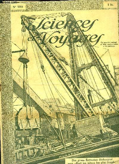 Sciences et voyages n 498 - Certaines iles dsertes sont les points du monde les plus frquents, On vient d'achever en Amrique la construction d'un barrage constitu de plusieurs lments successifs ayant chacun la forme d'une coquille d'oeuf, forme