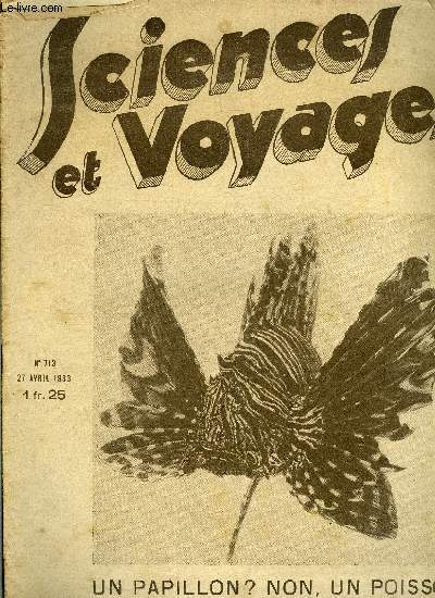 Sciences et voyages n 713 - Les reprsentants tranges de la faune marine sont-ils des tres normaux ou des monstres ?, L'Espagne s'est enrichie de palmeraies magnifiques, a son commerce croissant et deja trs important de fruits, elle va pouvoir ajouter