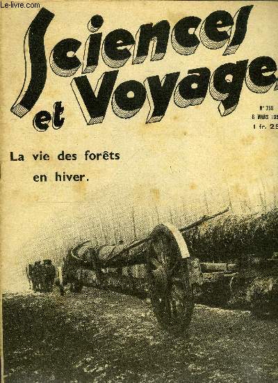 Sciences et voyages n 758 - Comment on pratique les autopsies et les analyses de viscres, La souris peut-elle tre un animal d'agrment ?, Voici des machines lectriques automatiques, Le long des fleuves et des rivires du Japon, Rude et saine, la vie