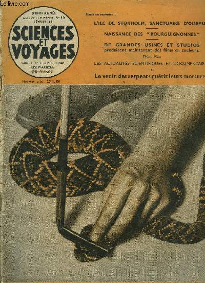 Sciences et voyages nouvelle srie n 15 - Bilan de quatre annes de mdecine exprimentale allemande : 25 millions de morts violentes, ainsi opraient les mdecins allemands dans leurs criminelles expriences sur les dports, Dans le canal Saint George