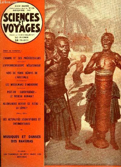 Sciences et voyages nouvelle srie n 24 - Que sait-on aujourd'hui de l'homme et de ses prdcesseurs, On pourra demain voir les atomes grace a l'hypermicroscope ngatonique qui a ds a prsent de multiples applications pratiques, Les vers de terre gants