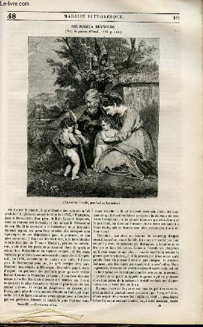 LE MAGASIN PITTORESQUE - Livraison n°048 - Sir Joshua Reynolds.