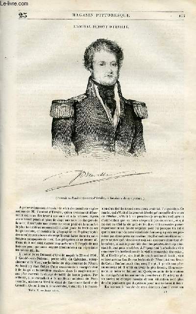 LE MAGASIN PITTORESQUE - Livraison n023 - L'amiral Dumont d'Urville,  suivre.