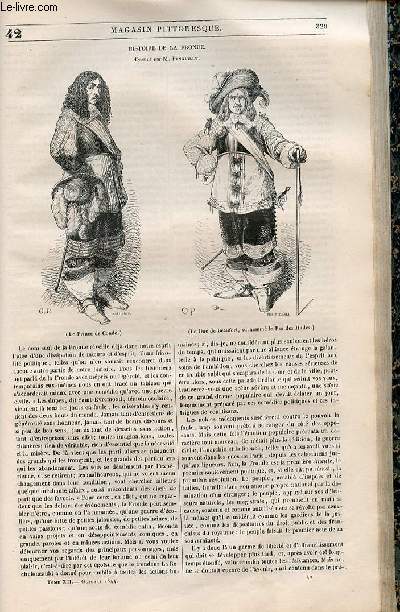LE MAGASIN PITTORESQUE - Livraison n042 - Histoire de la fronde.