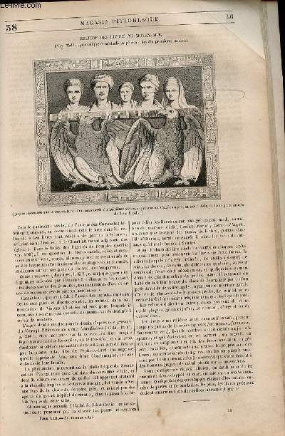 LE MAGASIN PITTORESQUE - Livraison n038 - Reliures des livres au Moyen Age