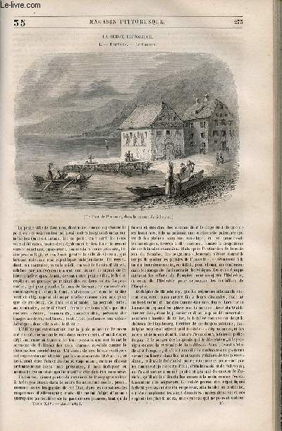LE MAGASIN PITTORESQUE - Livraison n035 - La Suisse historique - Brunnen et Le Grutly