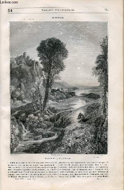 LE MAGASIN PITTORESQUE - Livraison n034 - Le paysage.