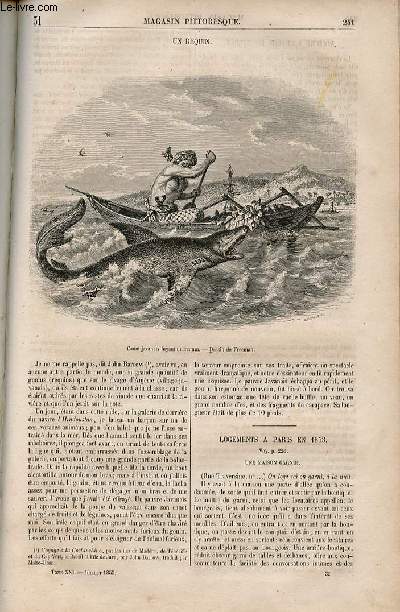 LE MAGASIN PITTORESQUE - Livraison n031 - Un requin.