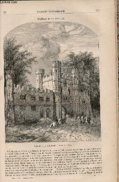 LE MAGASIN PITTORESQUE - Livraison n050 - L'abbaye de la Bataille.