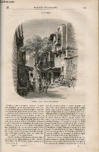 LE MAGASIN PITTORESQUE - Livraison n034 - Le Caire.