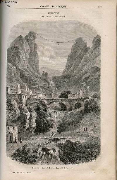 LE MAGASIN PITTORESQUE - Livraison n016 - Moustiers (BAsses Alpes).