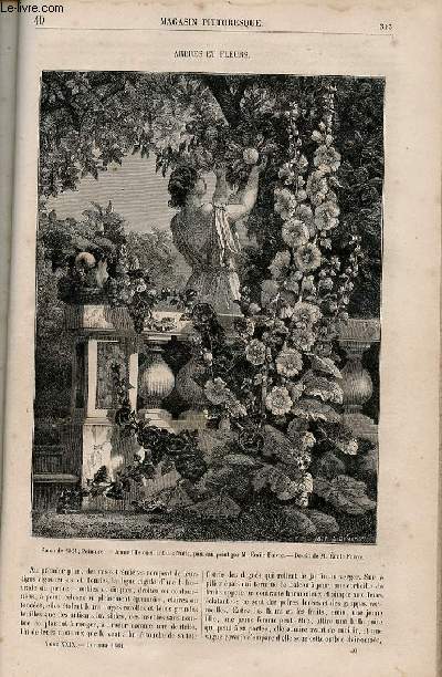 LE MAGASIN PITTORESQUE - Livraison n040 - Arbres et fleurs.