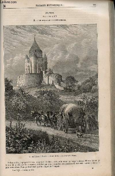 LE MAGASIN PITTORESQUE - Livraison n036 - Provins,suite - Les murailles et Saint Quiriage.