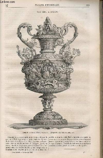 LE MAGASIN PITTORESQUE - Livraison n037 - Vase ddi  Molire.