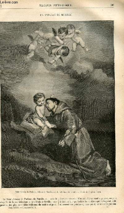 LE MAGASIN PITTORESQUE - Livraison n051 - Un tableau de Murillo.
