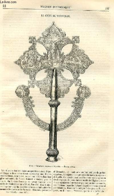 LE MAGASIN PITTORESQUE - Livraison n33 - La croix de Thodoros.