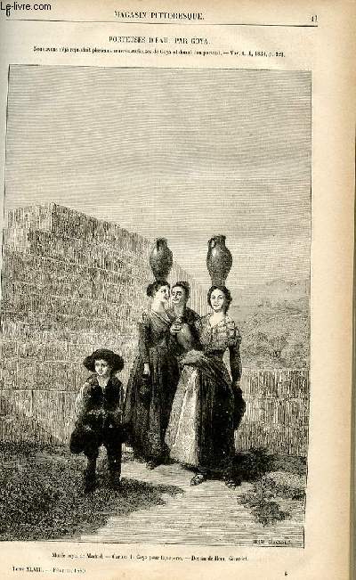 LE MAGASIN PITTORESQUE - Livraison n06 - Porteuses d'eau par Goya.