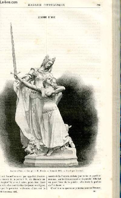 LE MAGASIN PITTORESQUE - Livraison n18 - Jeanne d'Arc.