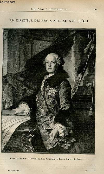 LE MAGASIN PITTORESQUE - Livraison n°07 - Le voyage en Italie de M. De vandières et sa comapgnie (1749-1751) par Henry Roujon.