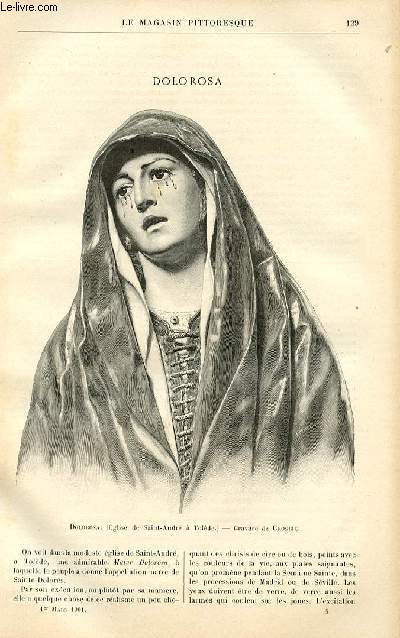 LE MAGASIN PITTORESQUE - Livraison n05 - Dolorosa, grav par Crosbie (glise de Saint Andr  Tolde).