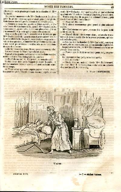 Le muse des familles - lecture du soir - 1re srie - livraisons n07 et 08 - Deux tudes morales : Friquet - une martyre,suite et fin.