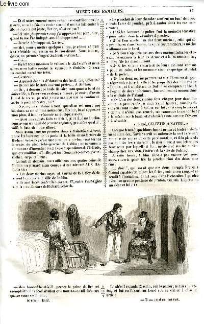 Le muse des familles - lecture du soir - livraison n03 et 04 - Un acte de dsespoir par Mry,suite et fin..