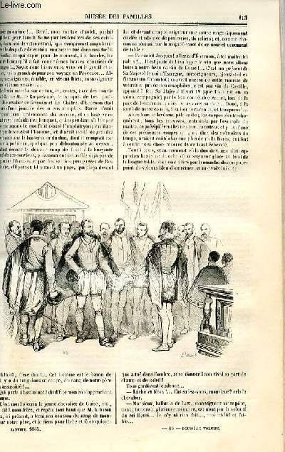 Le muse des familles - lecture du soir - deuxime srie - livraisons n15 et 16 - Un duel sous la ligue par galoppe d'Onquaire,suite.