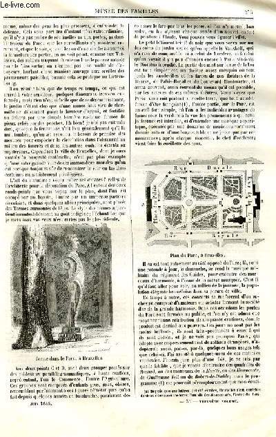 Le muse des familles - lecture du soir - deuxime srie - livraison n35 et 36 - Lettres sur la Belgique, suite et fin par Schmidt.