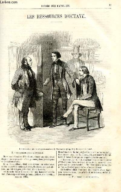 Le muse des familles - lecture du soir - deuxime srie - livraisons n03 et 04- Les ressources d'octave par Adam Boisgontier.