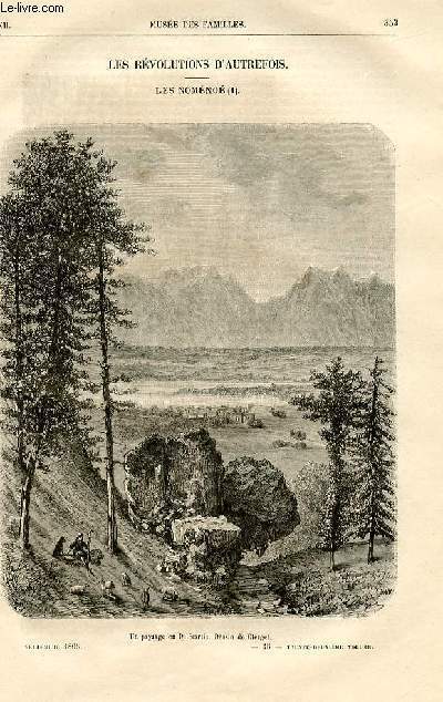 Le muse des familles - lecture du soir - livraisons n45 et 46 - Les rvolutions d'autrefois - Les Nomno par Deslys,suite et fin.