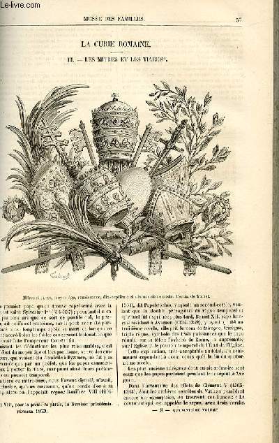 Le muse des familles - lecture du soir - livraison n08 - La Curie romaine - les mitres et les tiares,suite et fin par Dubarry.