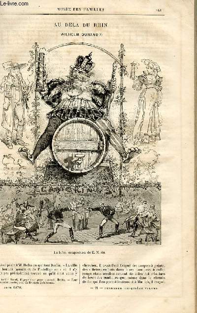 Le muse des familles - lecture du soir - livraisons n21 et 22 - Au del du Rhin - Wilhelm Durand par Surmay,suite.