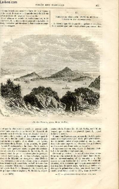 Le muse des familles - lecture du soir - livraisons n23 et 24 - Littrature trangre - la guerre de la baleine et de l'lphant par O. de MArcols,suite.