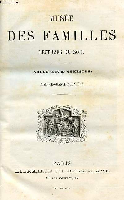 Le muse des familles - lecture du soir - livraison n01  24 SECOND SEMESTRE